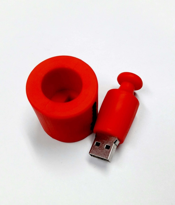 Memoria USB en PVC 3D diseño Mortero