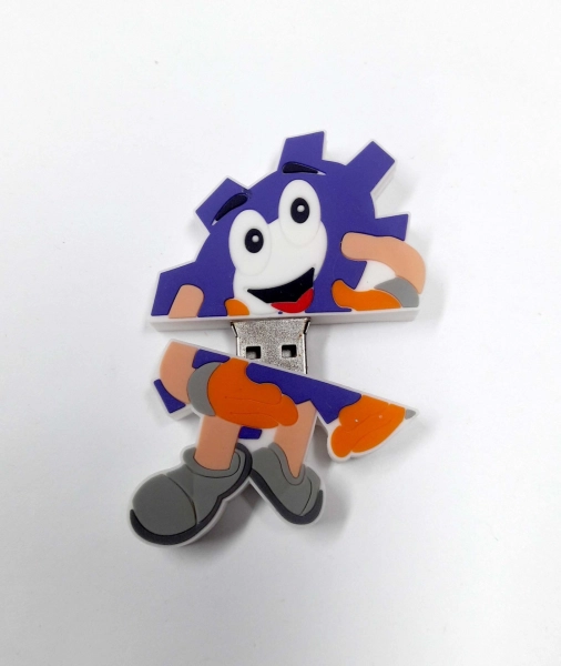 Memoria USB en PVC 2D diseño Logo Ingepol