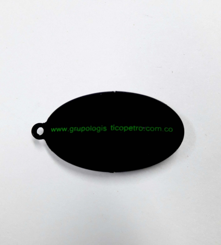 Memoria USB en PVC 2D diseño logo Grupo Logistico Petro