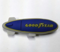 Memoria USB en PVC 3D diseño Dirigible Goodyear