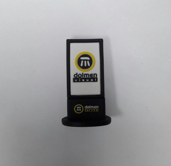 Memoria USB en PVC 3D diseño Dolmen