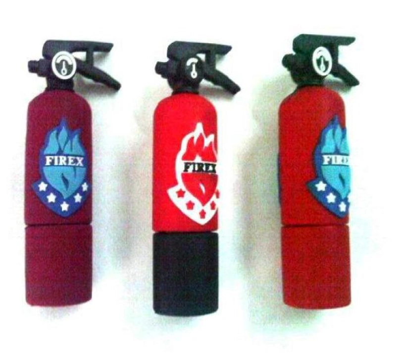 Memoria USB en PVC 3D diseño Extintor