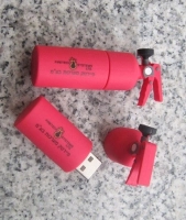 Memoria USB en PVC 3D diseño Extintor