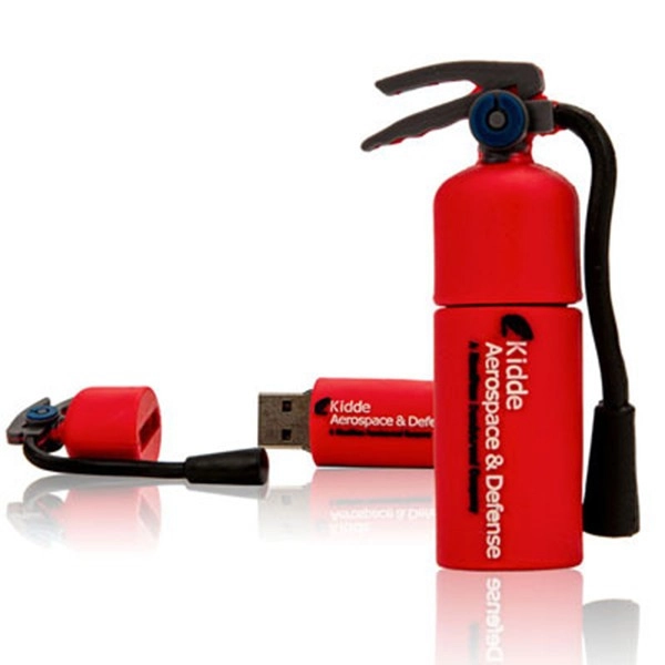 Memoria USB en PVC 3D diseño Extintor