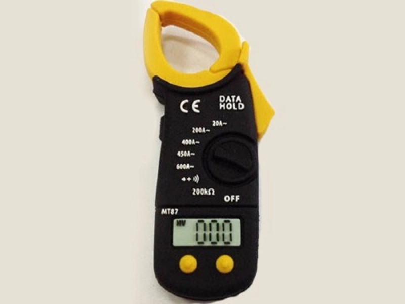 Memoria USB en PVC 3D diseño Amperimetro