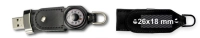 Memoria USB en Cuero con Brujula