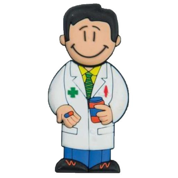 Memoria USB en PVC 2D diseño Doctor