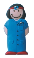 Memoria USB en PVC 2D diseño Cirujana
