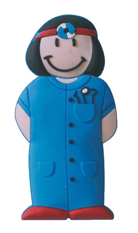 Memoria USB en PVC 2D diseño Cirujana