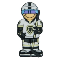 Memoria USB en PVC 2D diseño Jugador de Hockey