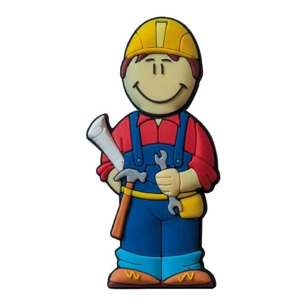 Memoria USB en PVC 2D diseño Constructor