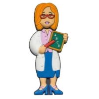 Memoria USB en PVC 2D diseño Maestra