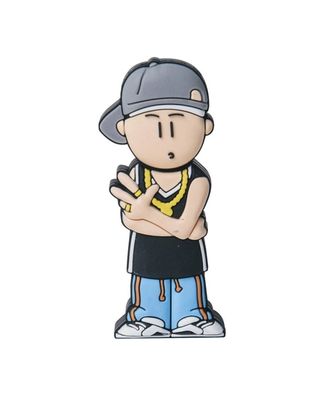 Memoria USB en PVC 2D diseño Rapero