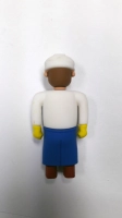 Memoria USB en PVC 3D diseño Figura Trabajador