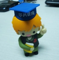 Memoria USB en PVC 3D diseño Graduando