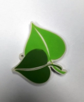 Memoria USB en PVC 2D diseño hoja