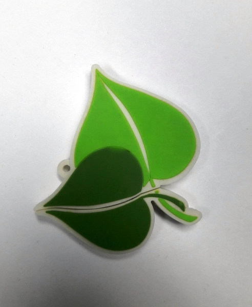 Memoria USB en PVC 2D diseño hoja