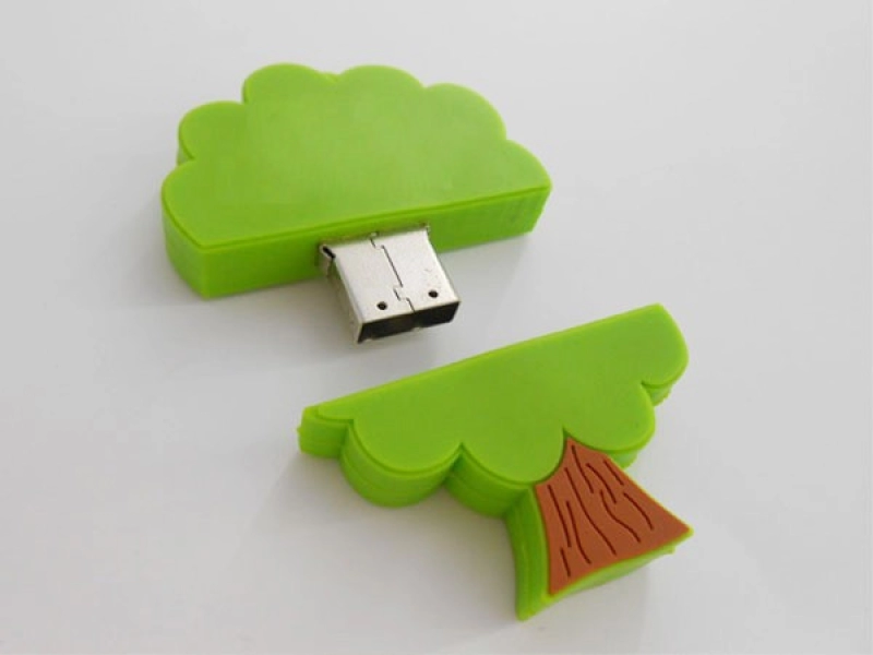 Memoria USB en PVC 2D diseño Arbol