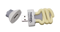 Memoria USB en PVC 3D diseño Bombillo