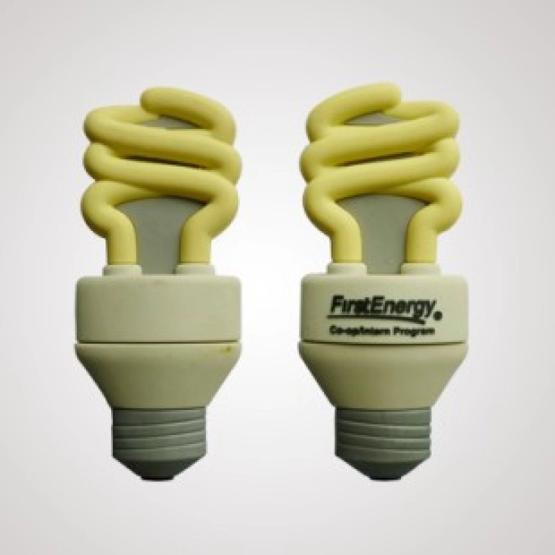 Memoria USB en PVC 3D diseño Bombillo