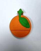 Memoria USB en PVC 2D diseño Naranja