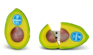 Memoria USB en PVC 3D diseño Aguacate