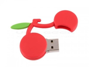 Memoria USB en PVC 2D diseño Cereza