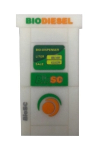 Memoria USB en PVC 2D diseño Dispensador de Gasolina