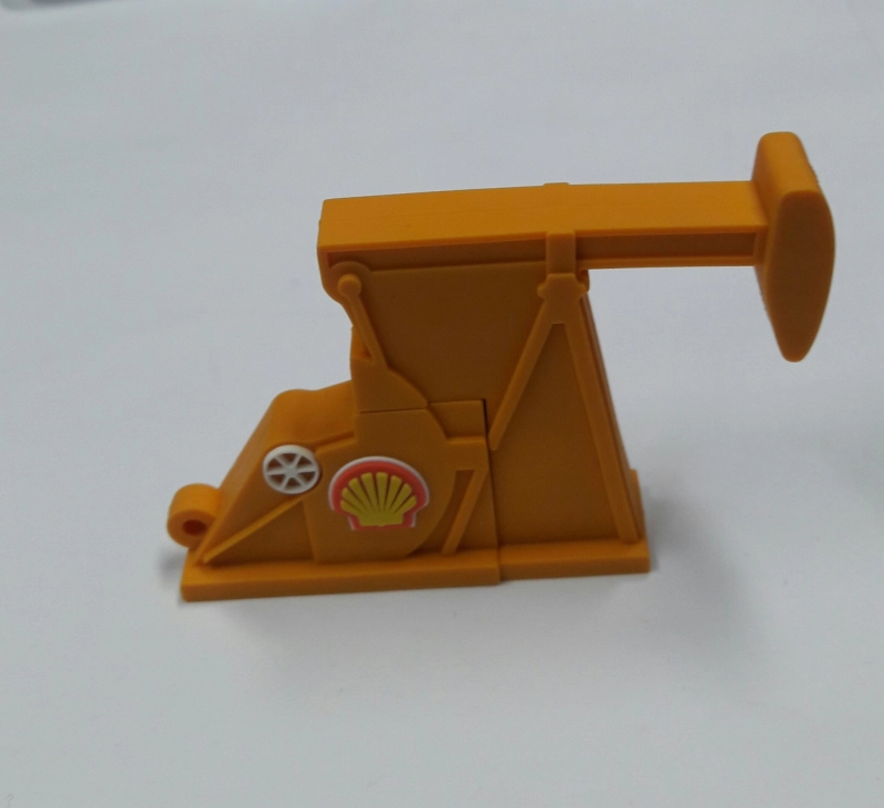 Memoria USB en PVC 3D diseño Torre para Exploracion de Petroleo