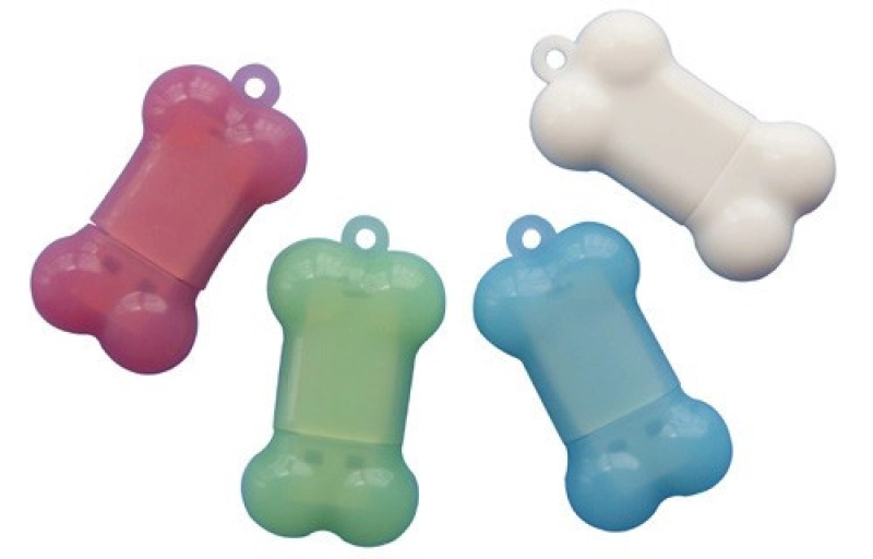 Memoria USB en PVC 2D diseño Hueso