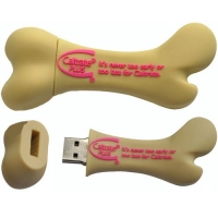 Memoria USB en PVC 3D diseño Hueso