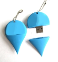 Memoria USB en PVC 3D diseño Gota