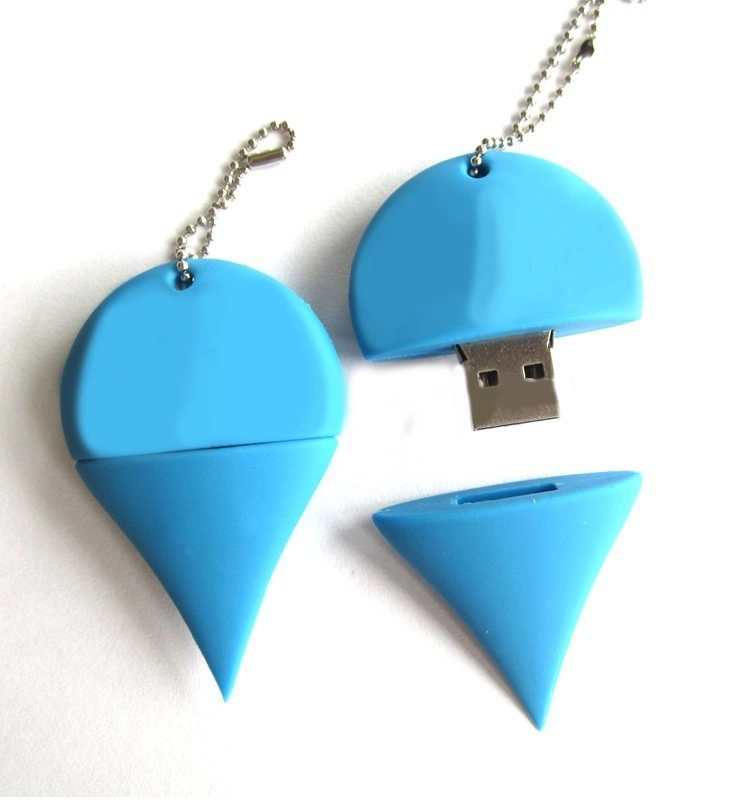 Memoria USB en PVC 3D diseño Gota
