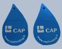 Memoria USB en PVC 2D diseño Gota