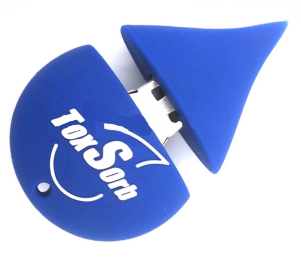 Memoria USB en PVC 3D diseño Gota