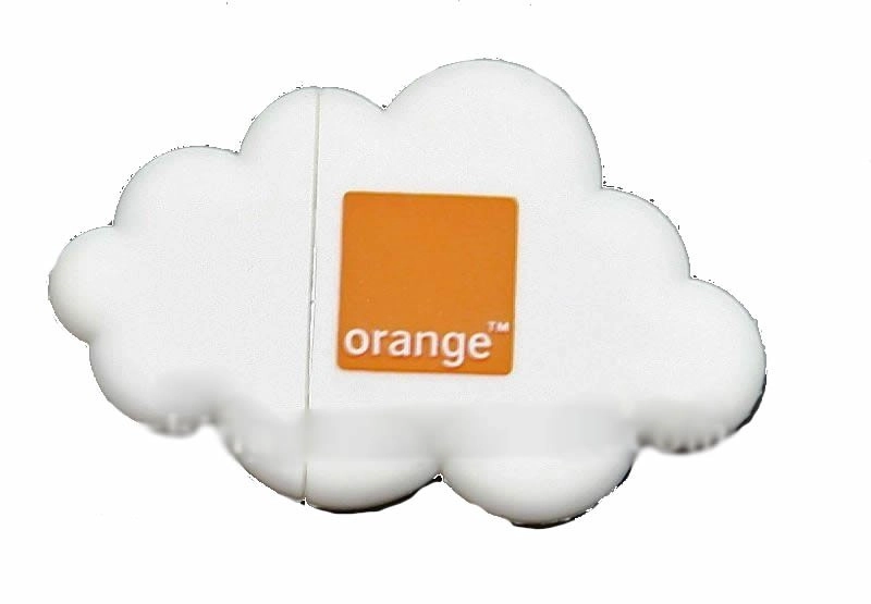 Memoria USB en PVC 2D diseño Nube