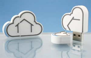 Memoria USB en PVC 2D diseño Nube