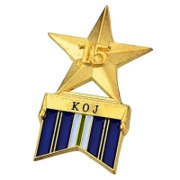 Pin Metalico en alto relieve esmaltado a colores