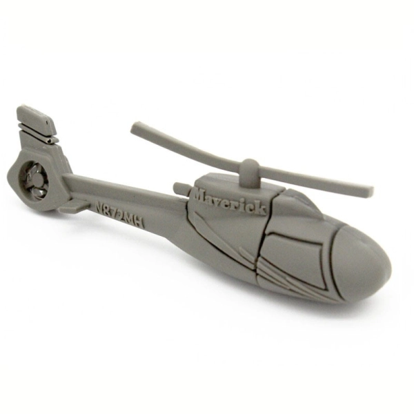Memoria USB en PVC 3D diseño Helicoptero