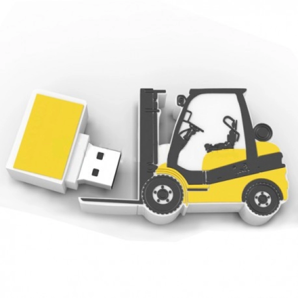 Memoria USB en PVC 2D diseño Montacarga