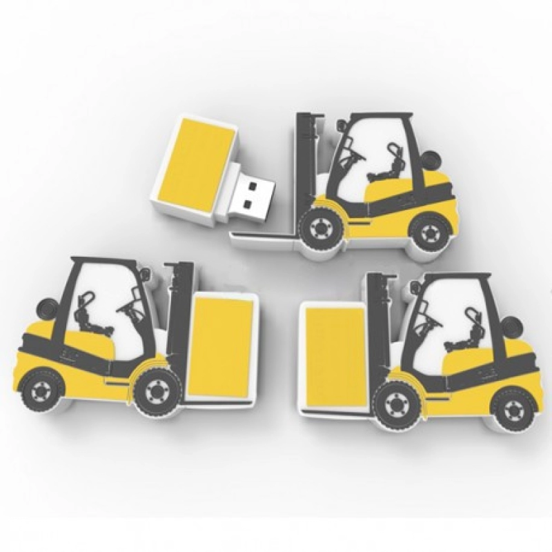 Memoria USB en PVC 2D diseño Montacarga