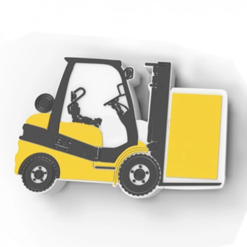 Memoria USB en PVC 2D diseño Montacarga
