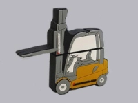 Memoria USB en PVC 2D diseño Montacarga