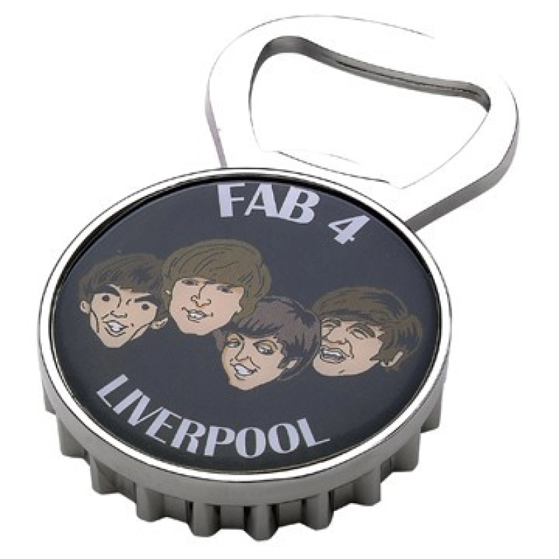 Destapador Metalico en forma de Tapa de Botella