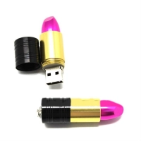 Memoria USB metalica en forma de Labial