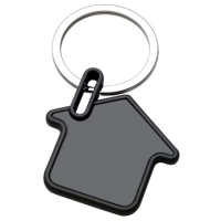 Llavero Metalico en forma de Casa.