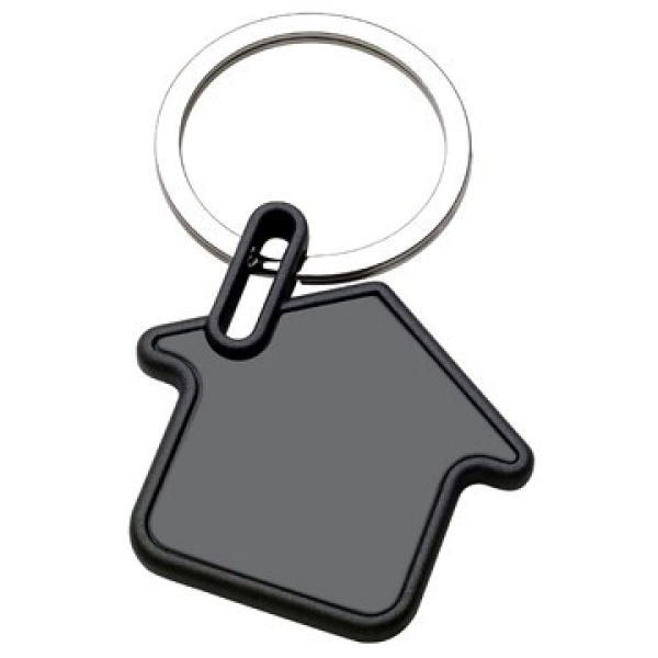 Llavero Metalico en forma de Casa.