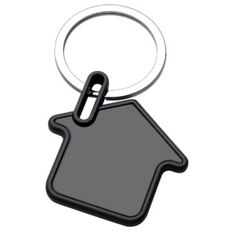 Llavero Metalico en forma de Casa.