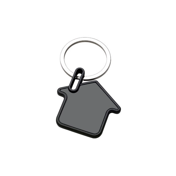 Llavero Metalico en forma de Casa.