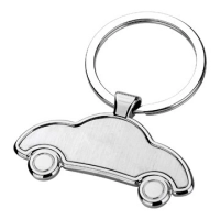 Llavero Metalico en forma de Carro.